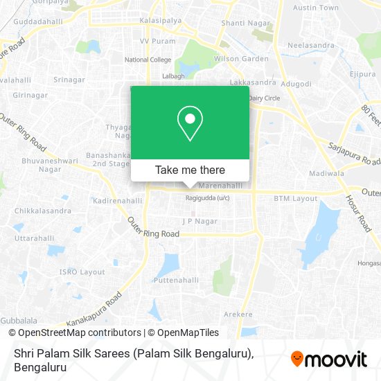 Shri Palam Silk Sarees (Palam Silk Bengaluru) map