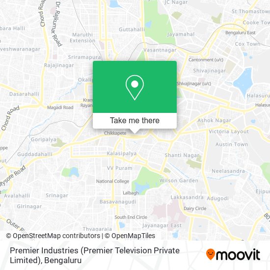 Premier Industries (Premier Television Private Limited) map