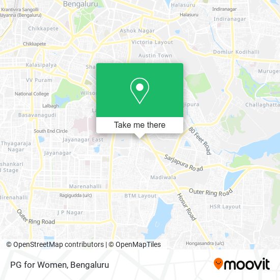 PG for Women map