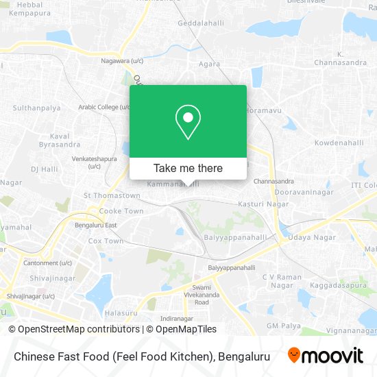 Chinese Fast Food (Feel Food Kitchen) map