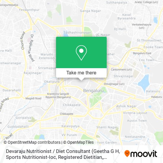 Devaraju Nutritionist / Diet Consultant map