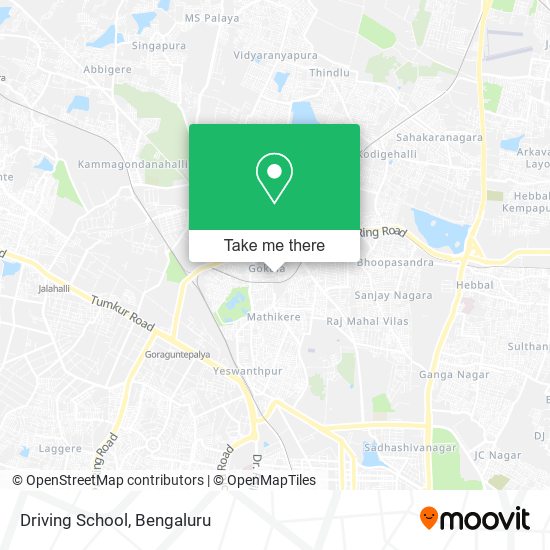 Driving School map