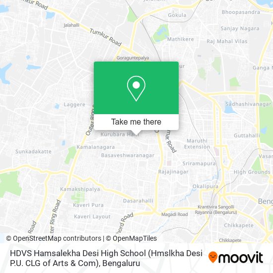 HDVS Hamsalekha Desi High School (Hmslkha Desi P.U. CLG of Arts & Com) map
