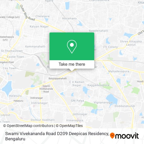 Swami Vivekananda Road D209 Deepicas Residency map