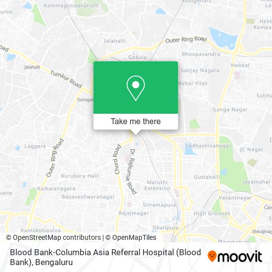 Blood Bank-Columbia Asia Referral Hospital map