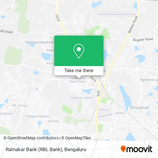 Ratnakar Bank (RBL Bank) map