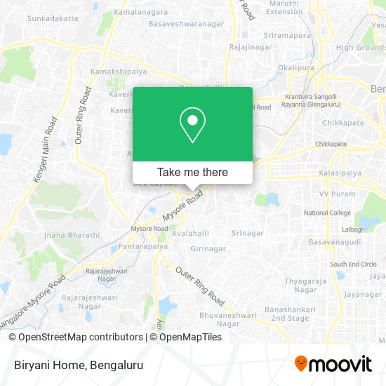 Biryani Home map