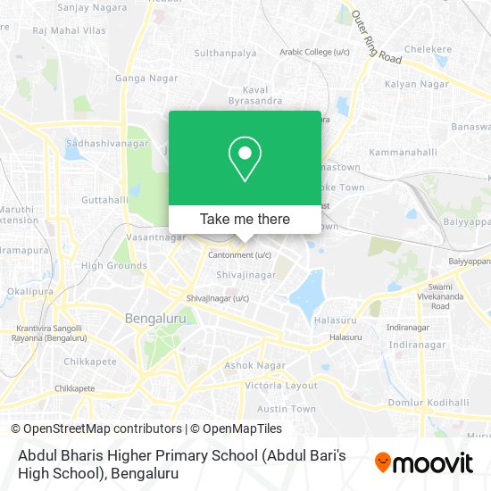 Abdul Bharis Higher Primary School (Abdul Bari's High School) map