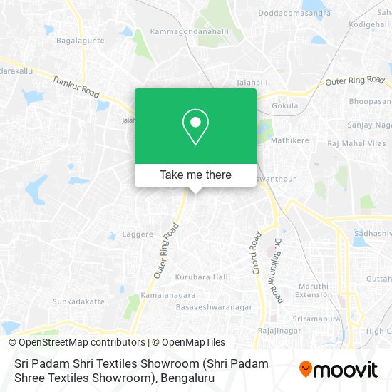 Sri Padam Shri Textiles Showroom map