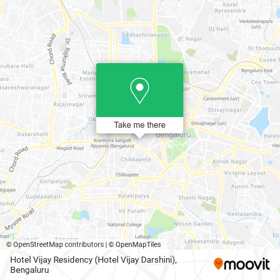 Hotel Vijay Residency (Hotel Vijay Darshini) map
