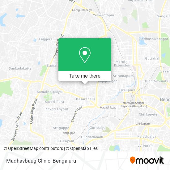 Madhavbaug Clinic map