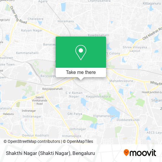 Shakthi Nagar (Shakti Nagar) map