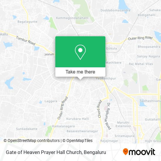 Gate of Heaven Prayer Hall Church map