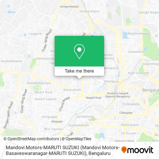 Mandovi Motors-MARUTI SUZUKI map