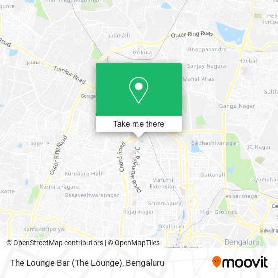 The Lounge Bar map
