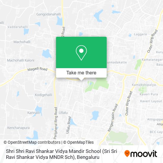 Shri Shri Ravi Shankar Vidya Mandir School (Sri Sri Ravi Shankar Vidya MNDR Sch) map