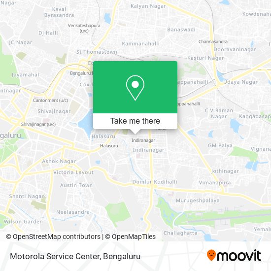 Motorola Service Center map