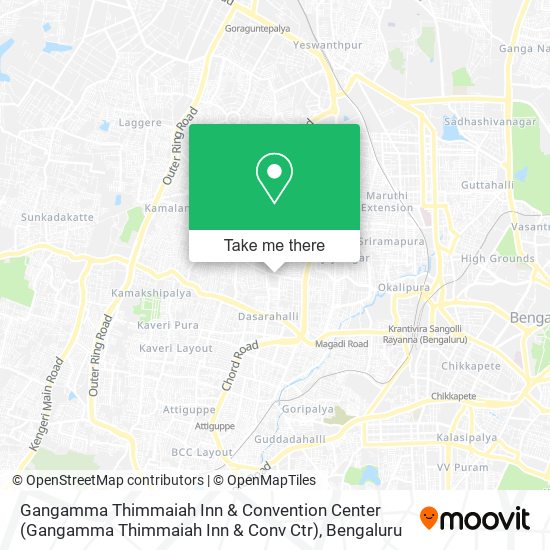 Gangamma Thimmaiah Inn & Convention Center (Gangamma Thimmaiah Inn & Conv Ctr) map