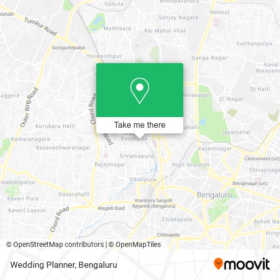 Wedding Planner map