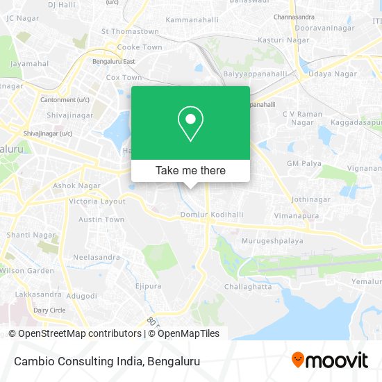 Cambio Consulting India map