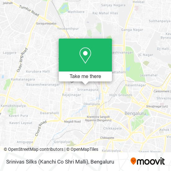 Srinivas Silks (Kanchi Co Shri Malli) map
