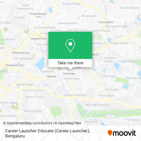 Career Launcher Educate map