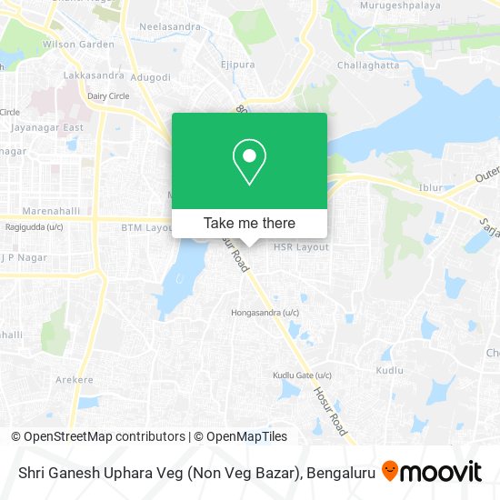 Shri Ganesh Uphara Veg (Non Veg Bazar) map