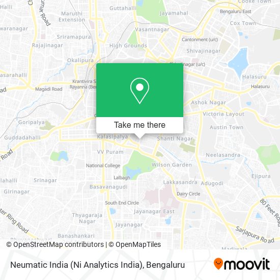 Neumatic India (Ni Analytics India) map