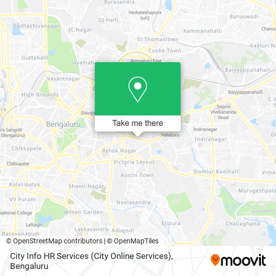 City Info HR Services (City Online Services) map