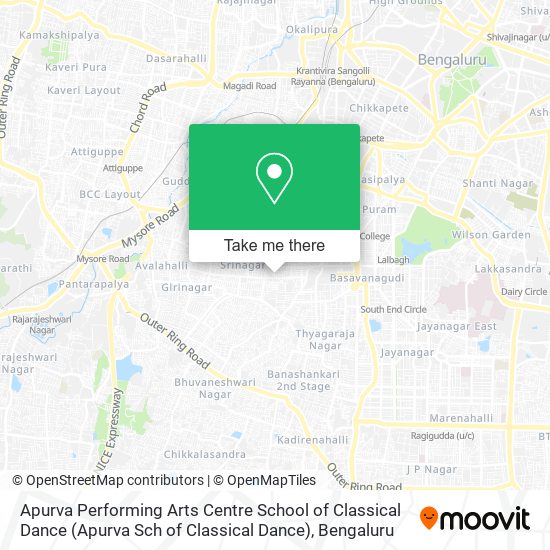 Apurva Performing Arts Centre School of Classical Dance (Apurva Sch of Classical Dance) map