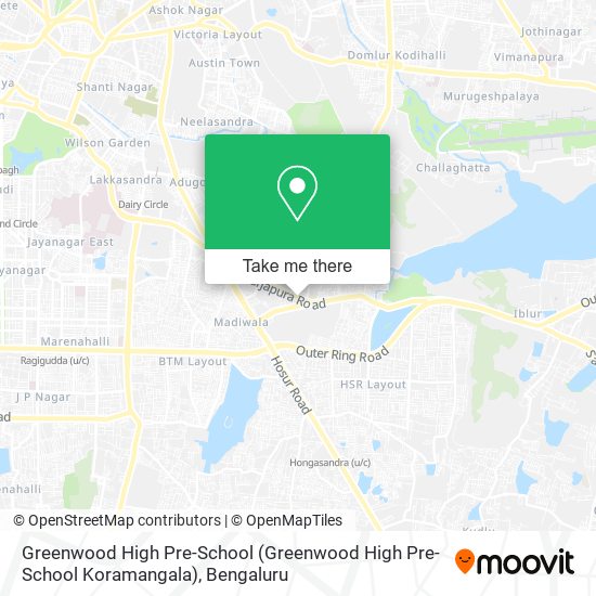 Greenwood High Pre-School map