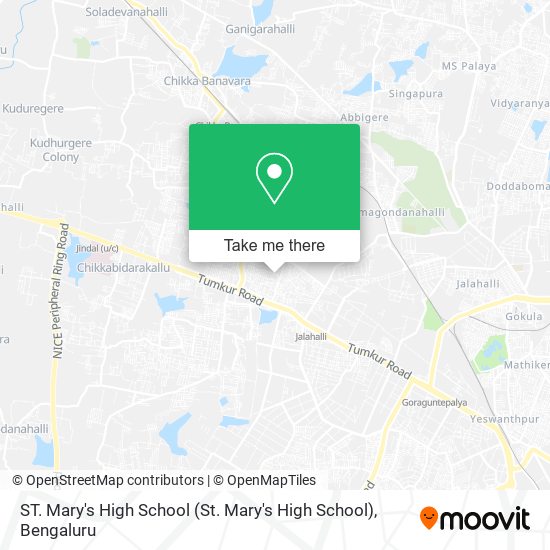 ST. Mary's High School map