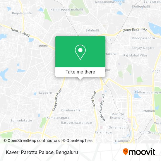 Kaveri Parotta Palace map