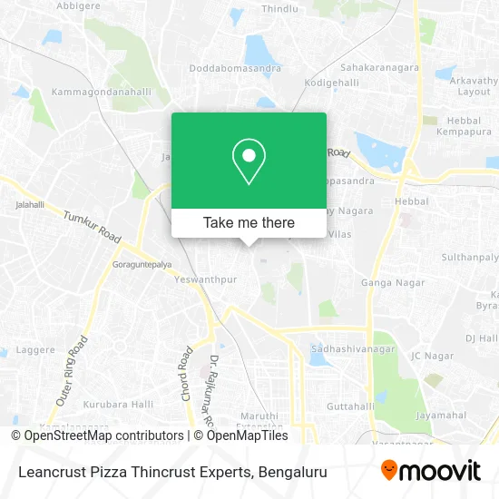 Leancrust Pizza Thincrust Experts map