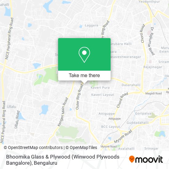Bhoomika Glass & Plywood (Winwood Plywoods Bangalore) map