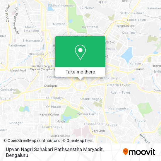 Upvan Nagri Sahakari Pathsanstha Maryadit map