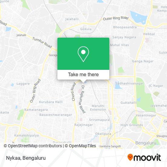 Nykaa map