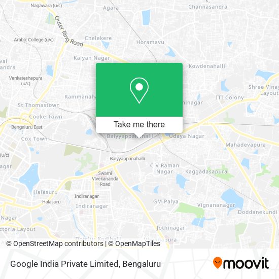 Google India Private Limited map