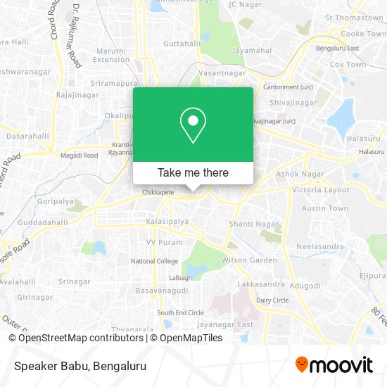 Speaker Babu map