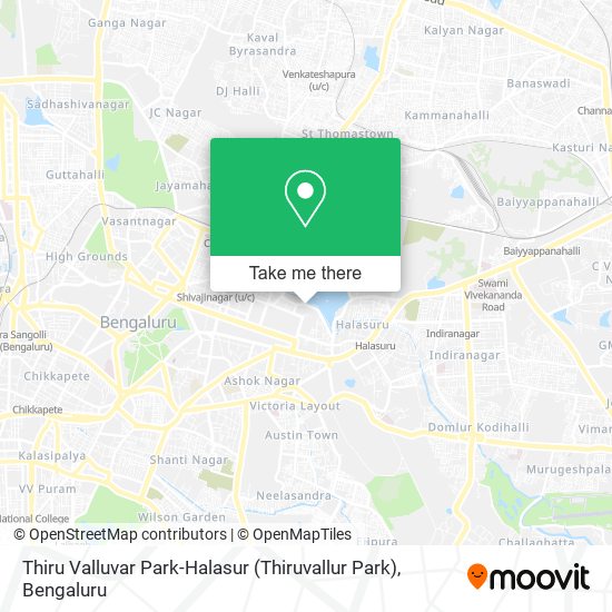 Thiru Valluvar Park-Halasur (Thiruvallur Park) map