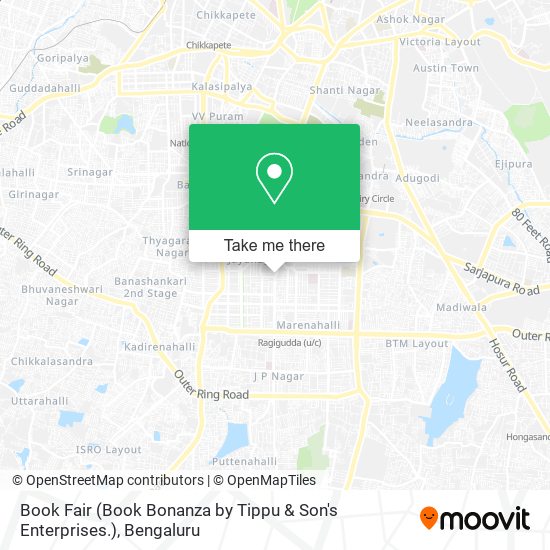Book Fair (Book Bonanza by Tippu & Son's Enterprises.) map