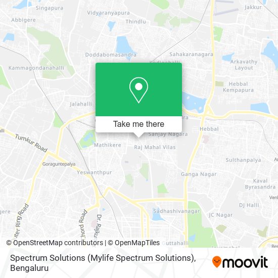 Spectrum Solutions (Mylife Spectrum Solutions) map