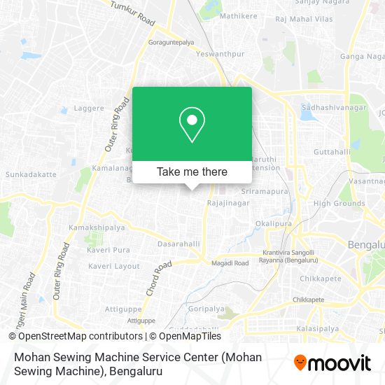 Mohan Sewing Machine Service Center map
