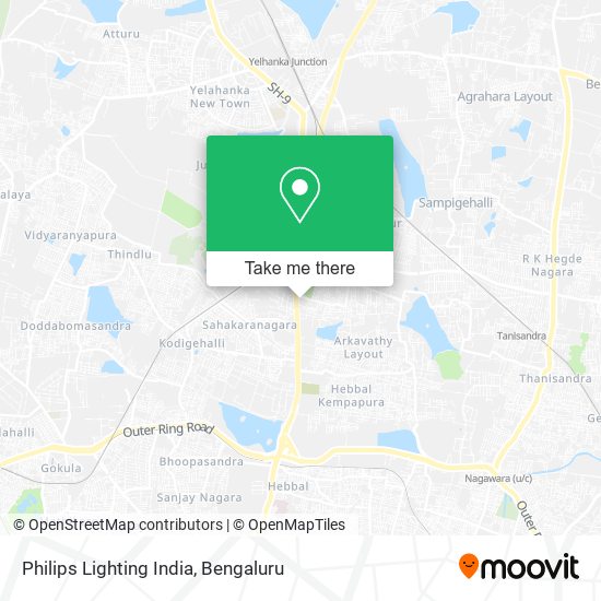 Philips Lighting India map