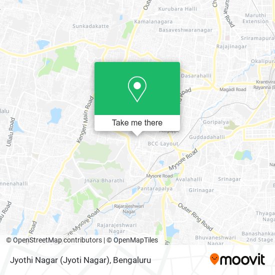 Jyothi Nagar (Jyoti Nagar) map