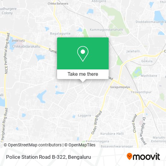 Police Station Road B-322 map