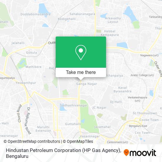 Hindustan Petroleum Corporation (HP Gas Agency) map