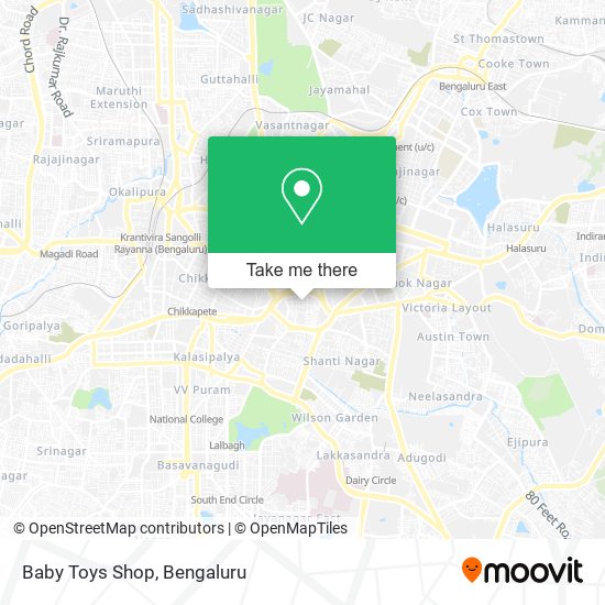 Baby Toys Shop map
