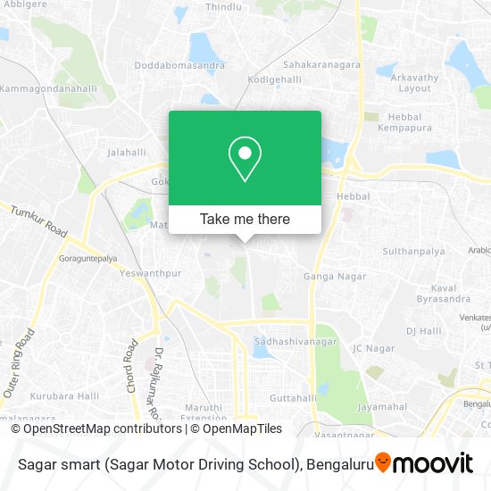 Sagar smart (Sagar Motor Driving School) map