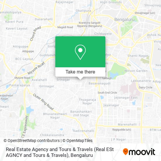 Real Estate Agency and Tours & Travels (Real ESt AGNCY and Tours & Travels) map